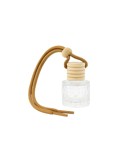 ENVASE DE CRISTAL X 10 CC CON CORDON