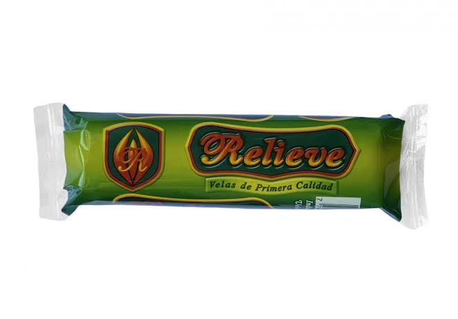 VELAS BLANCAS RELIEVE X 150