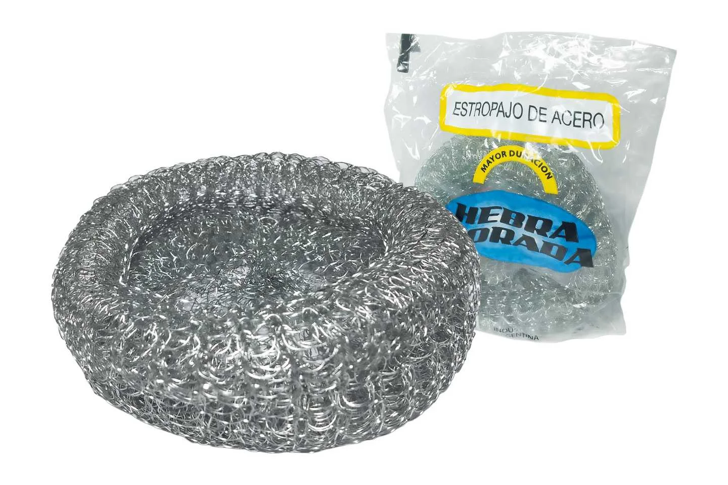 ESTROPAJO PLATEADO PARA COCINA