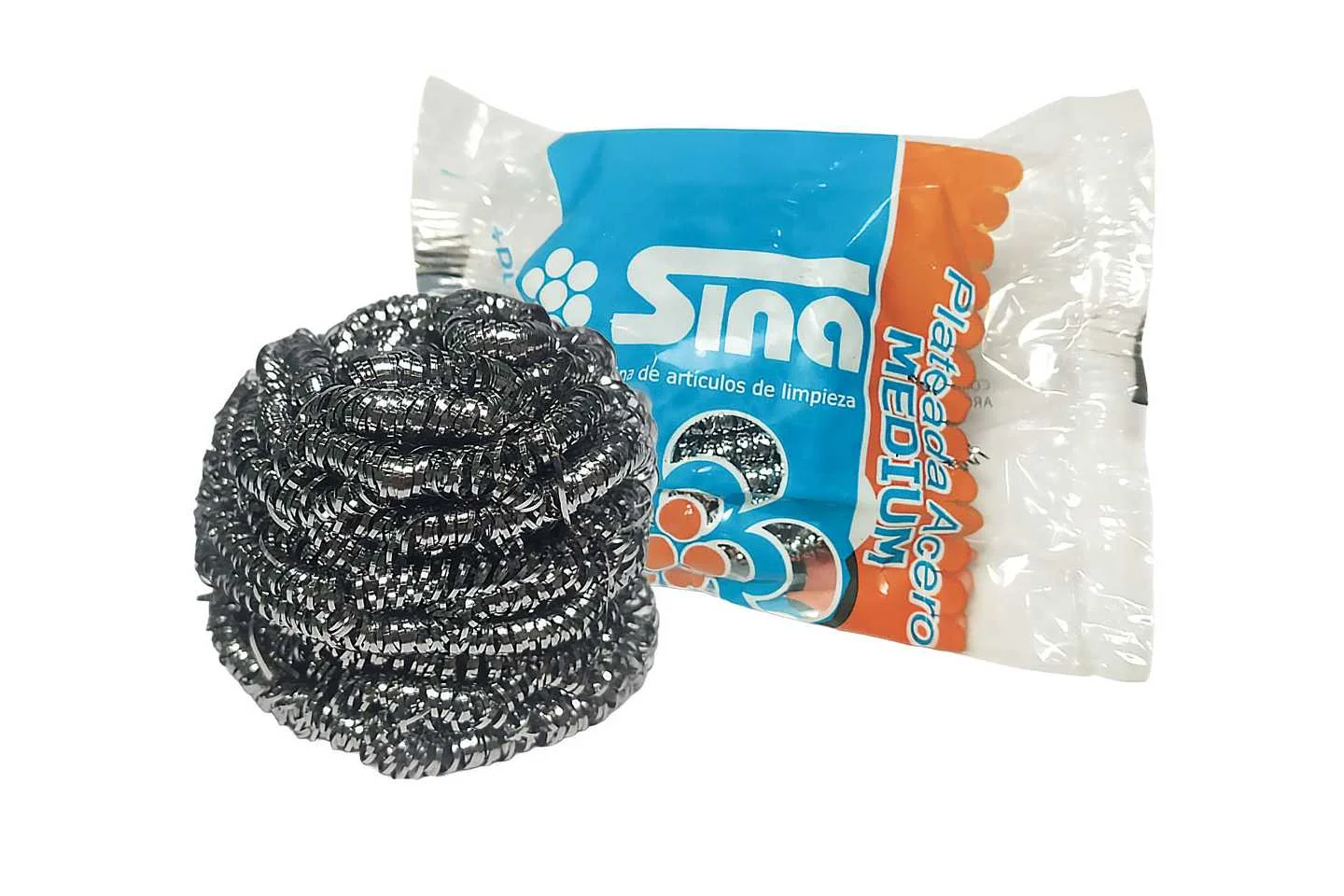 ESPONJA PLATEADA ACERO 15 GR MEDIUM