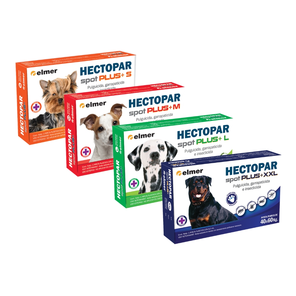 PIPETA PERROS HECTOPAR DE 4 A 10 KGS
