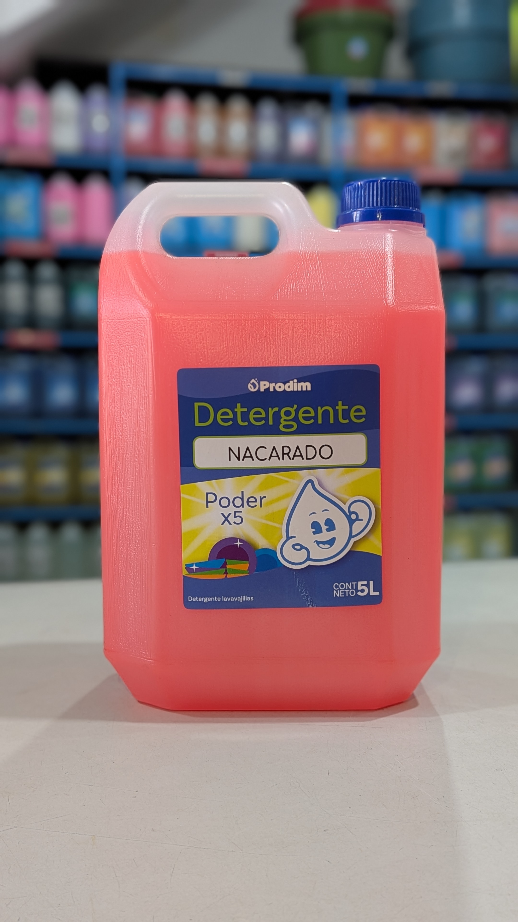 DETERGENTE BIDON X 5LTS ROSA NACARADO
