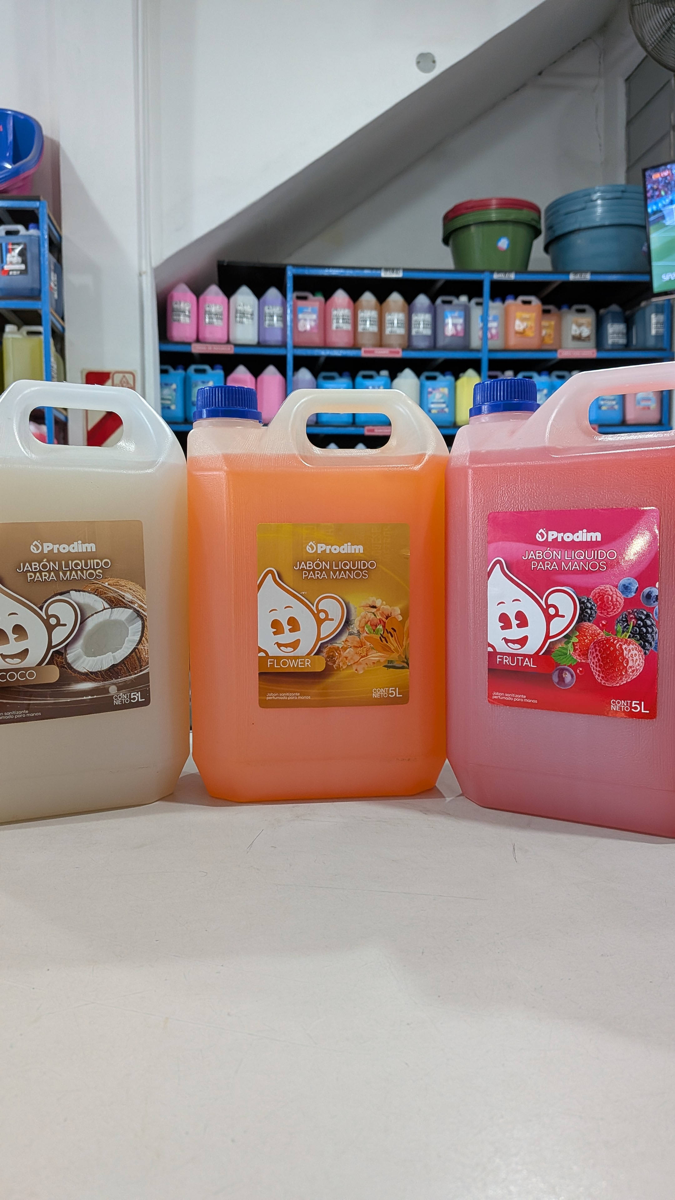 JABON LIQUI P/MANOS BIDON X 5LTS COCO