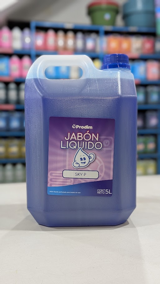 JABON LIQ P/ROPA BIDON X 5 LTS ESQUIPY