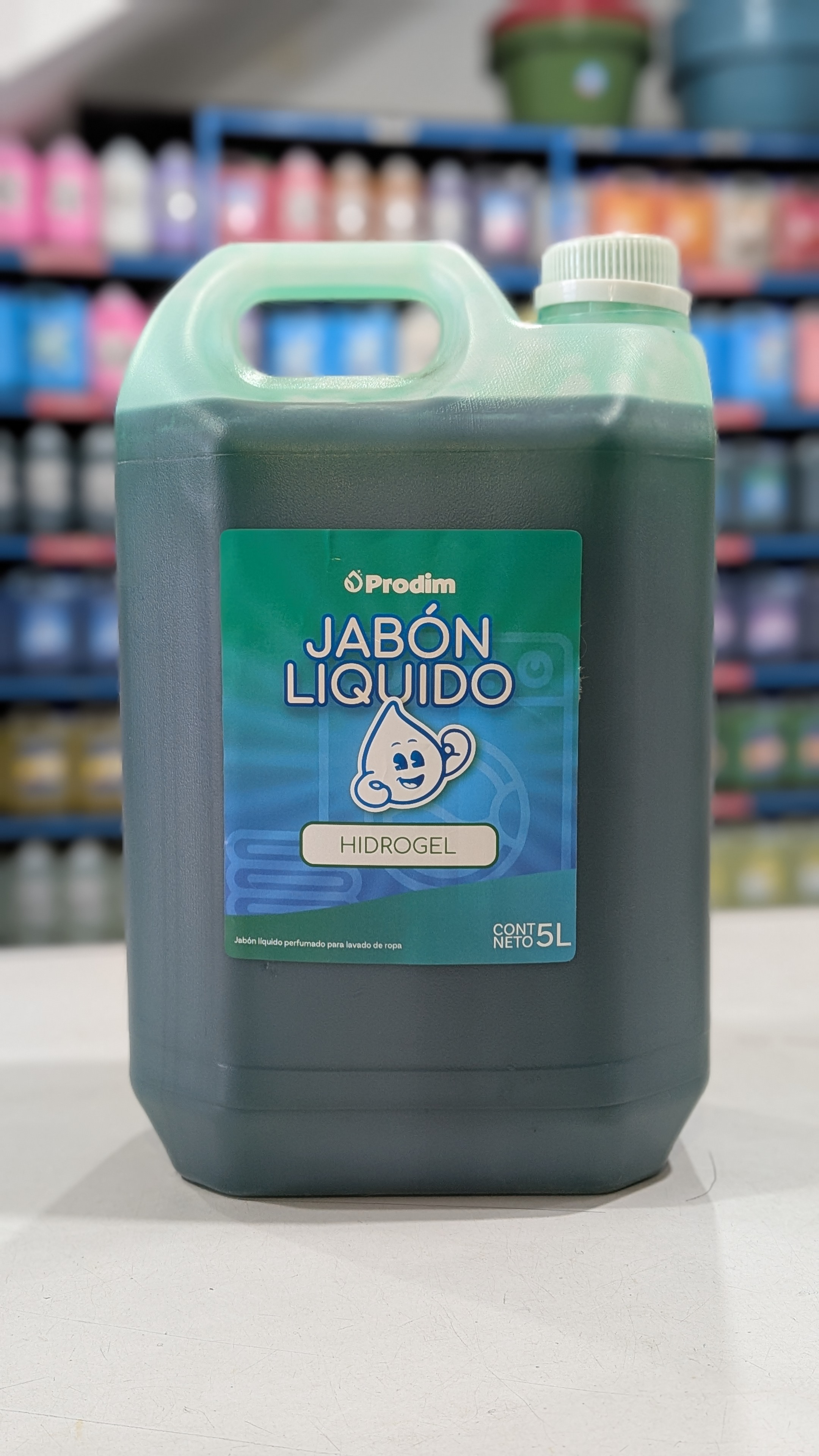 JABON LIQ P/ROPA BIDON X 5 LTS HIDROGEL