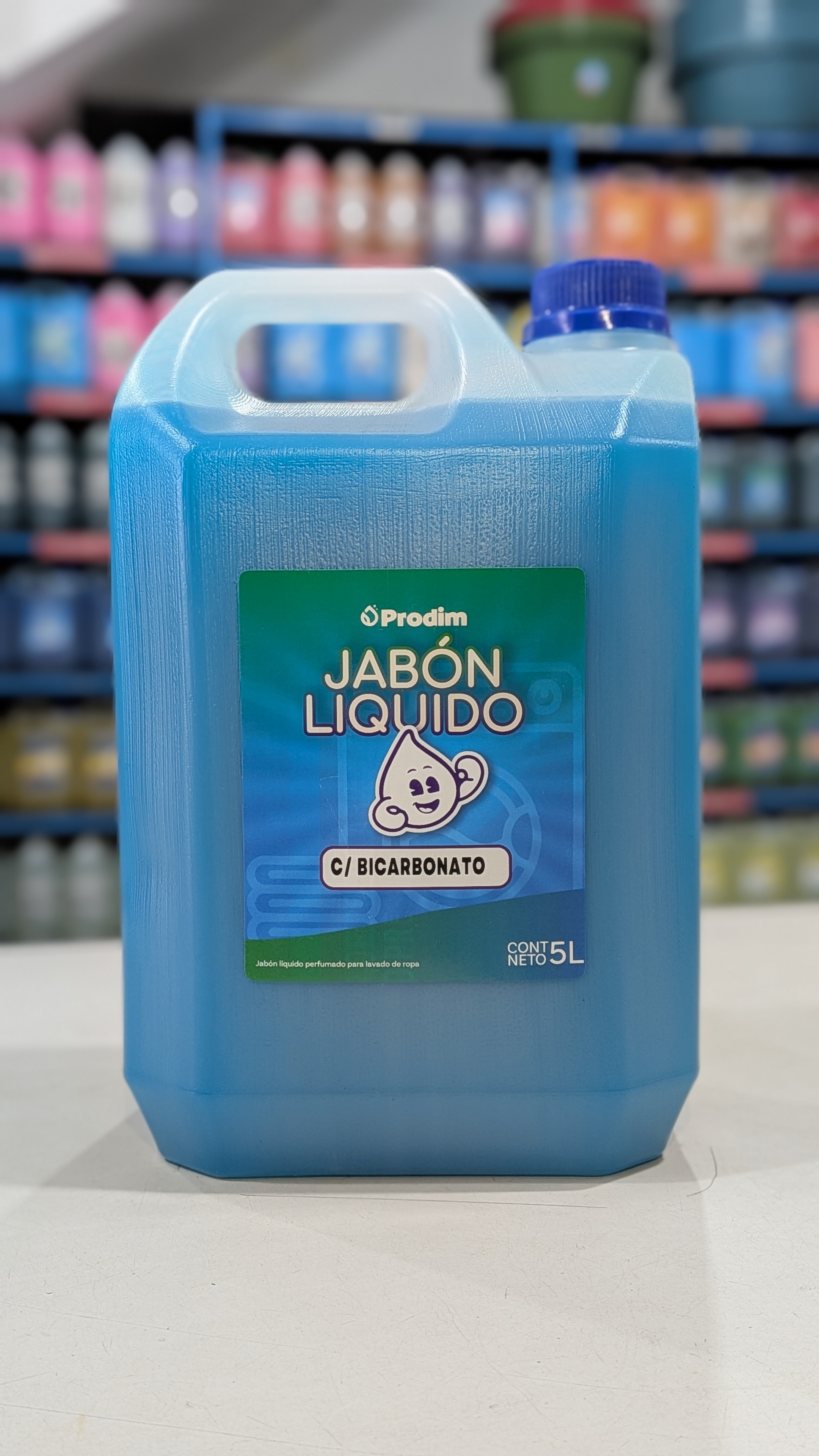 JABON LIQ P/ROPA BIDON X 5 LTS BICA