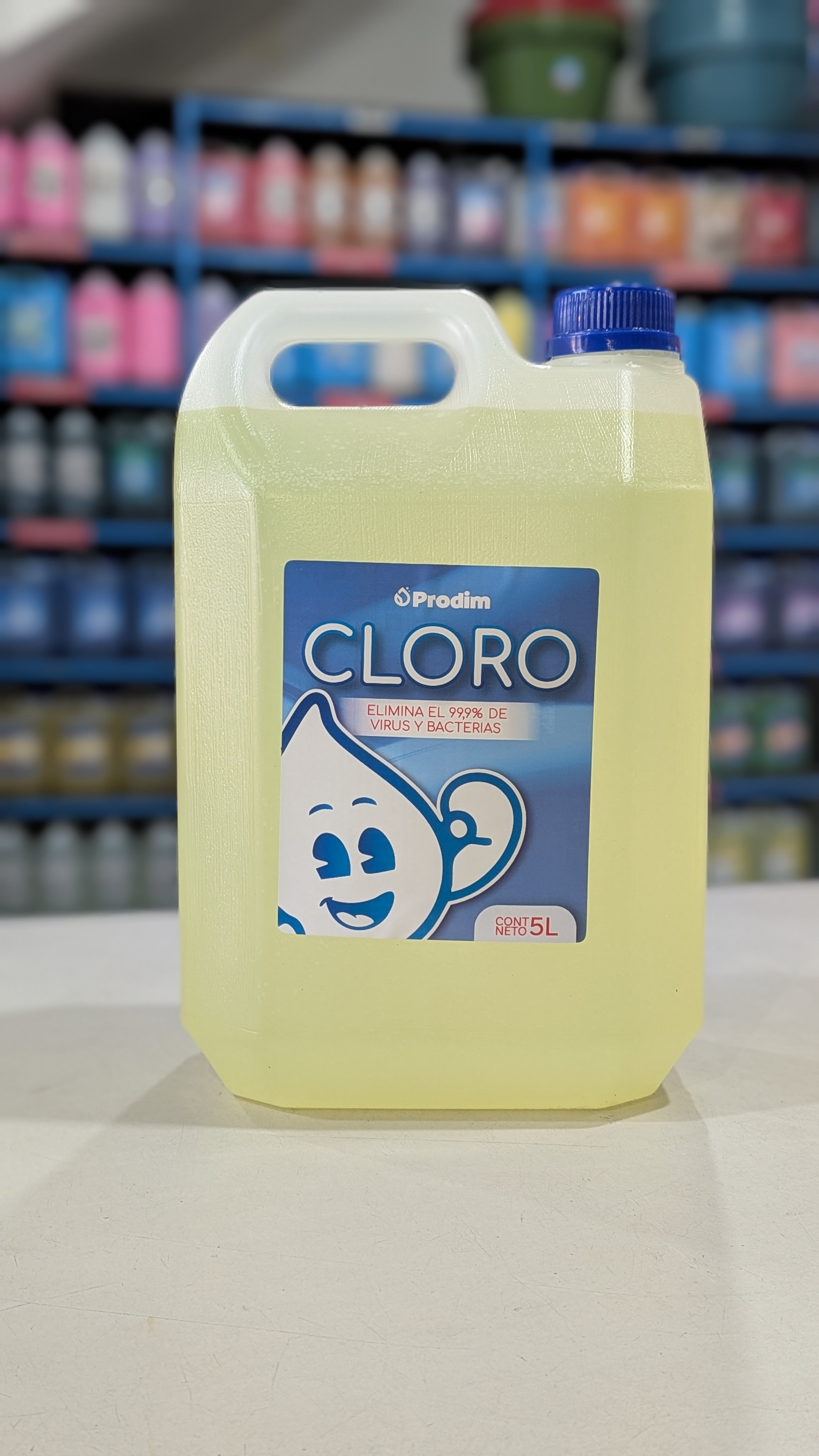 CLORO CONCEN, 100 GR/LT BIDON X 5 LTS